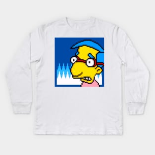 Milhouse Sprite Kids Long Sleeve T-Shirt